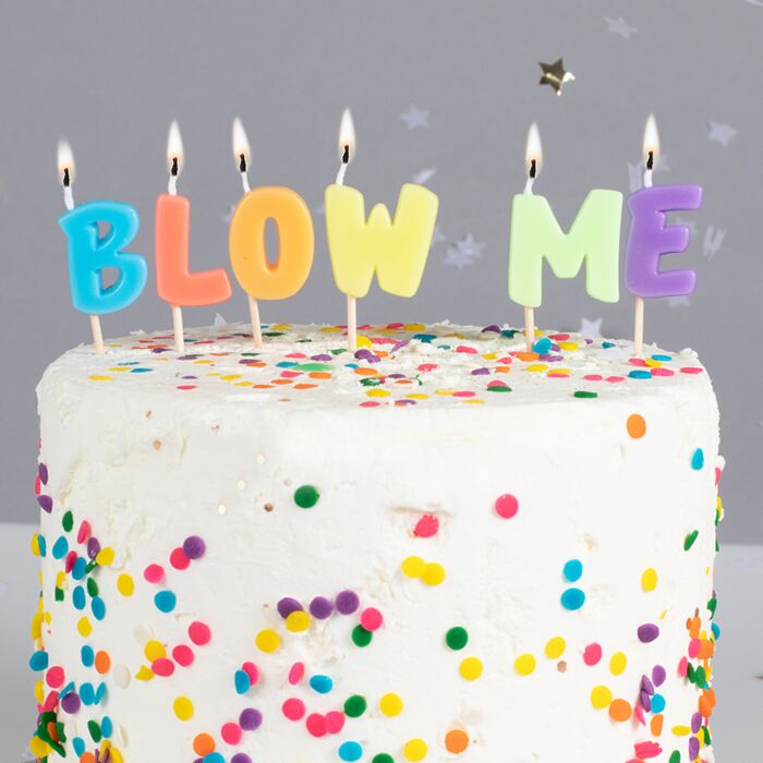 BLOW ME BIRTHDAY PARTY CANDLE – The Giftshack
